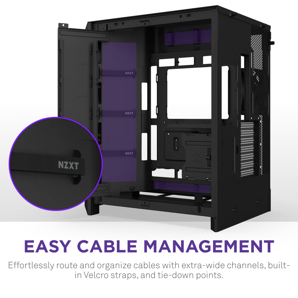 NZXT H9 FLOW V2 EDITION (2025) ALL BLACK thumbnail 9