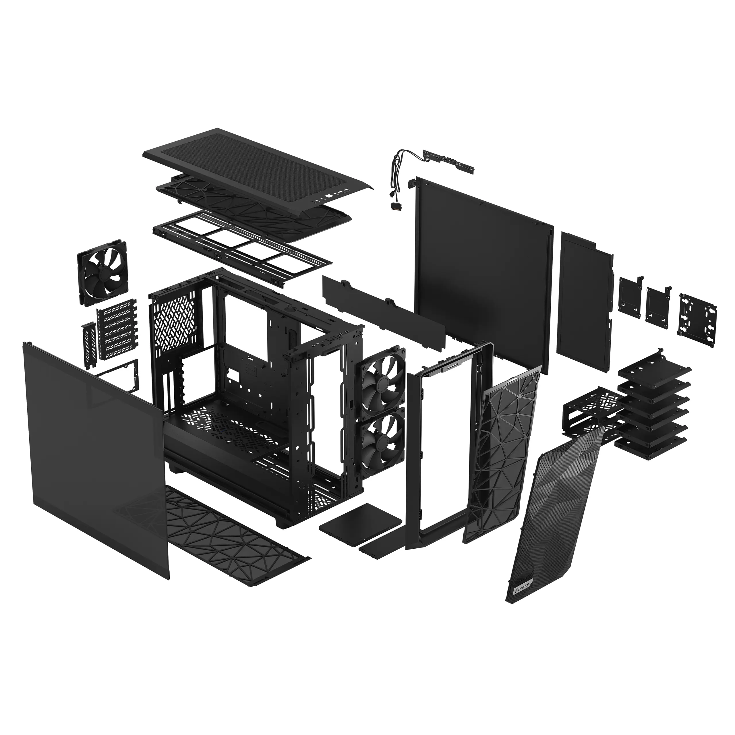 FRACTAL DESIGN MESHIFY 2 BLACK TG DARK TINT thumbnail 23