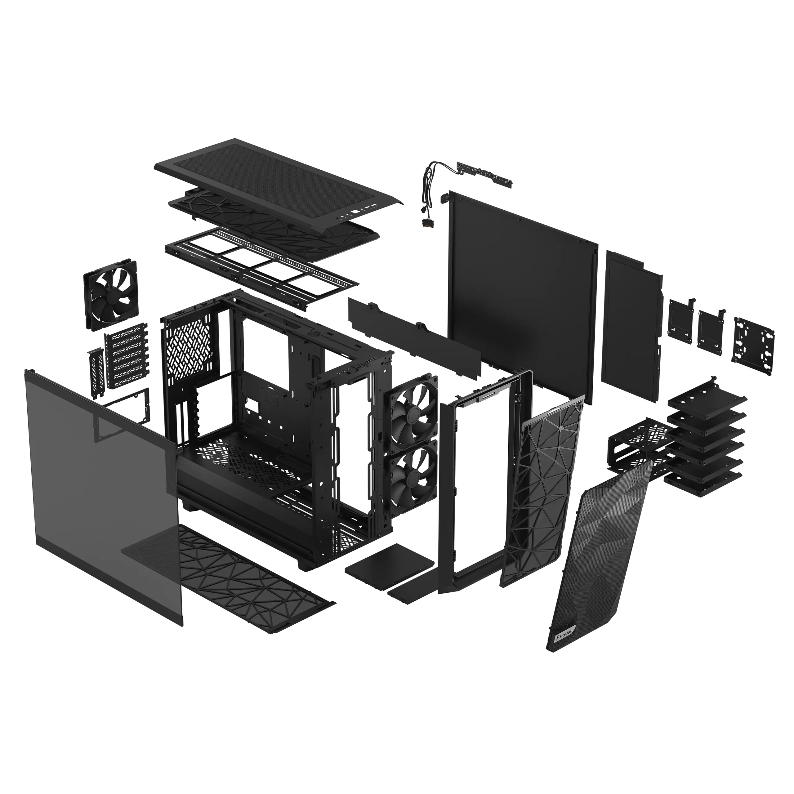 FRACTAL DESIGN MESHIFY 2 BLACK TG LIGHT TINT thumbnail 23