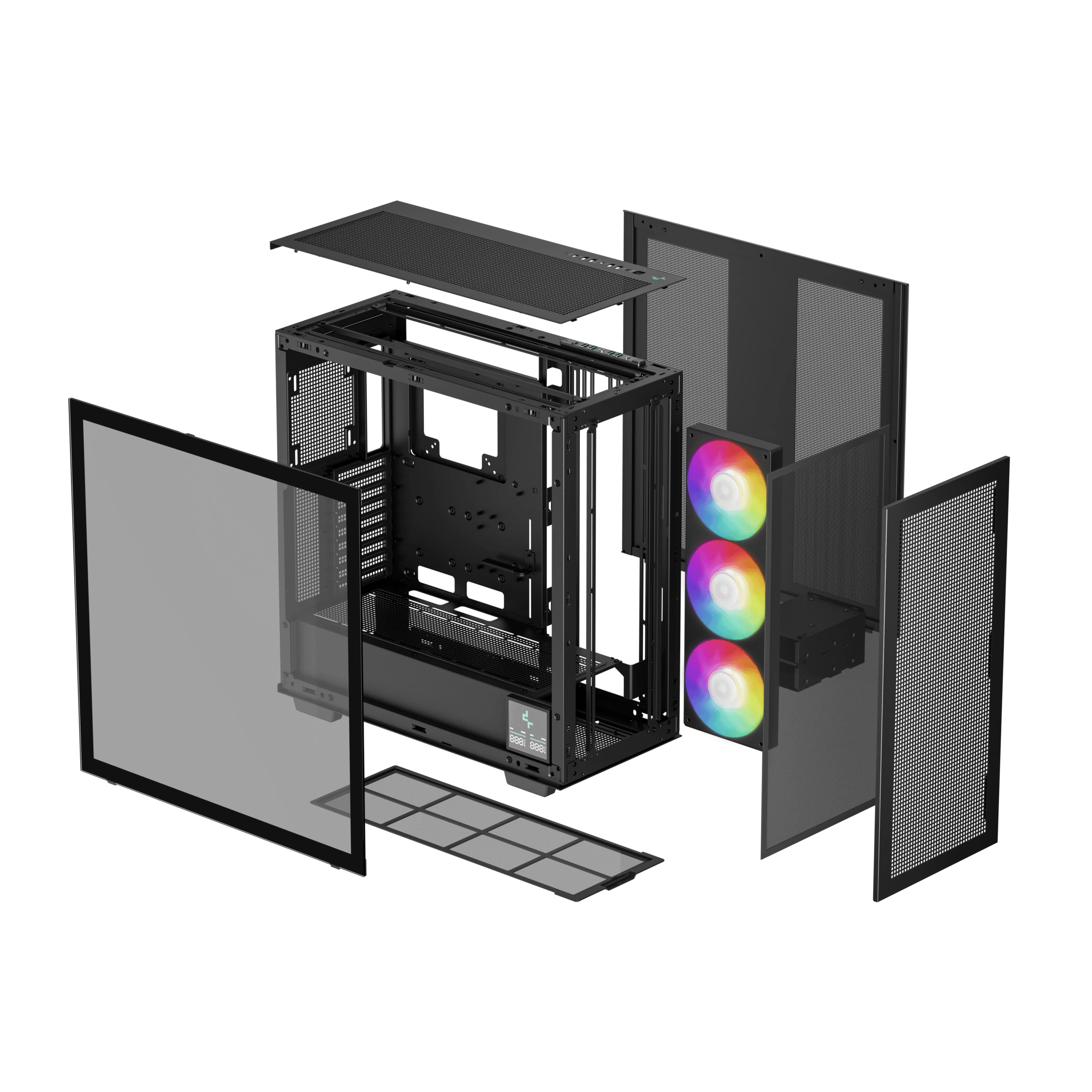 DEEPCOOL MORPHEUS EATX CASE BLACK thumbnail 11