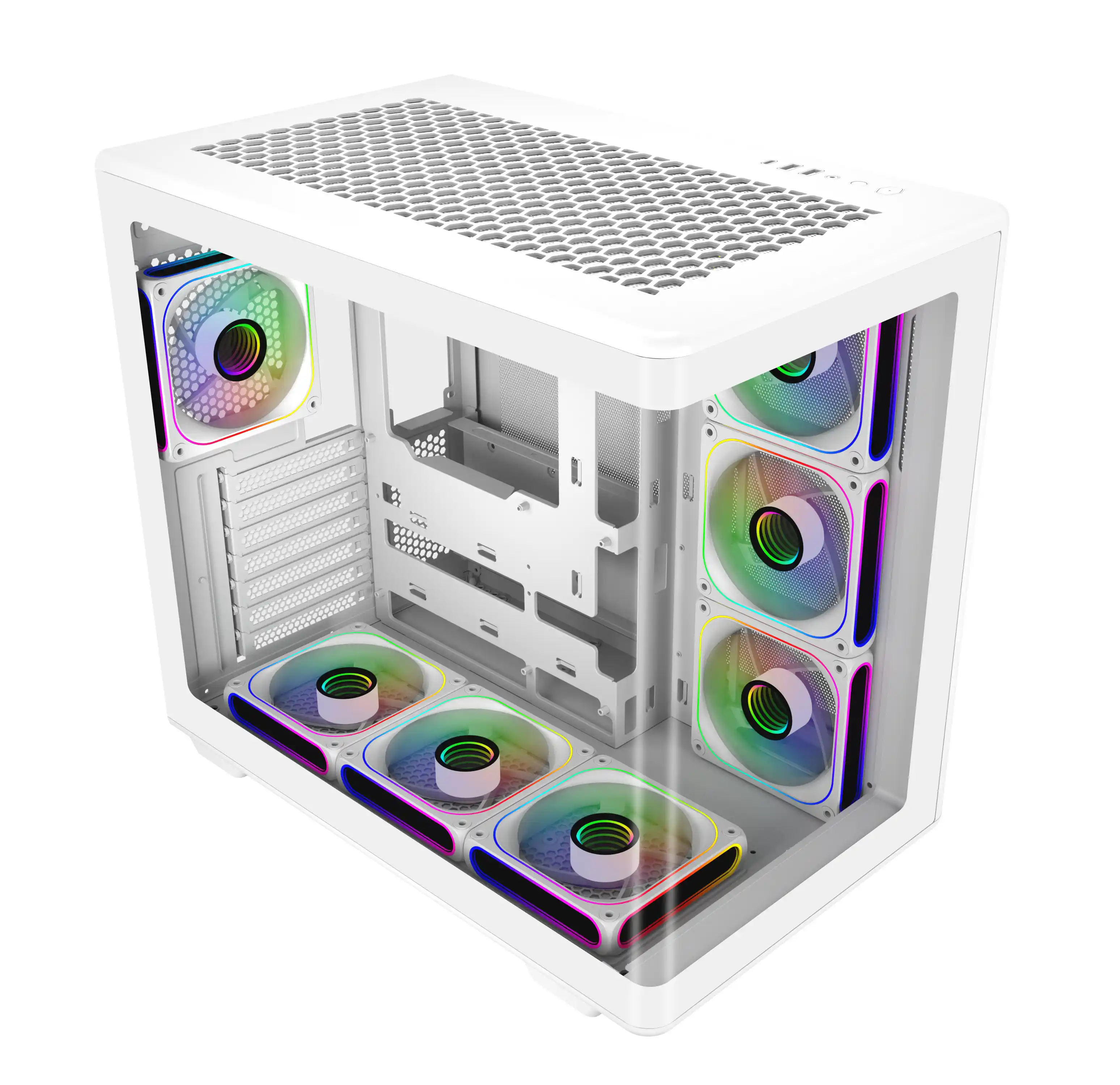 COOLER MASTER ELITE 600 ATX CASE WHITE thumbnail 3