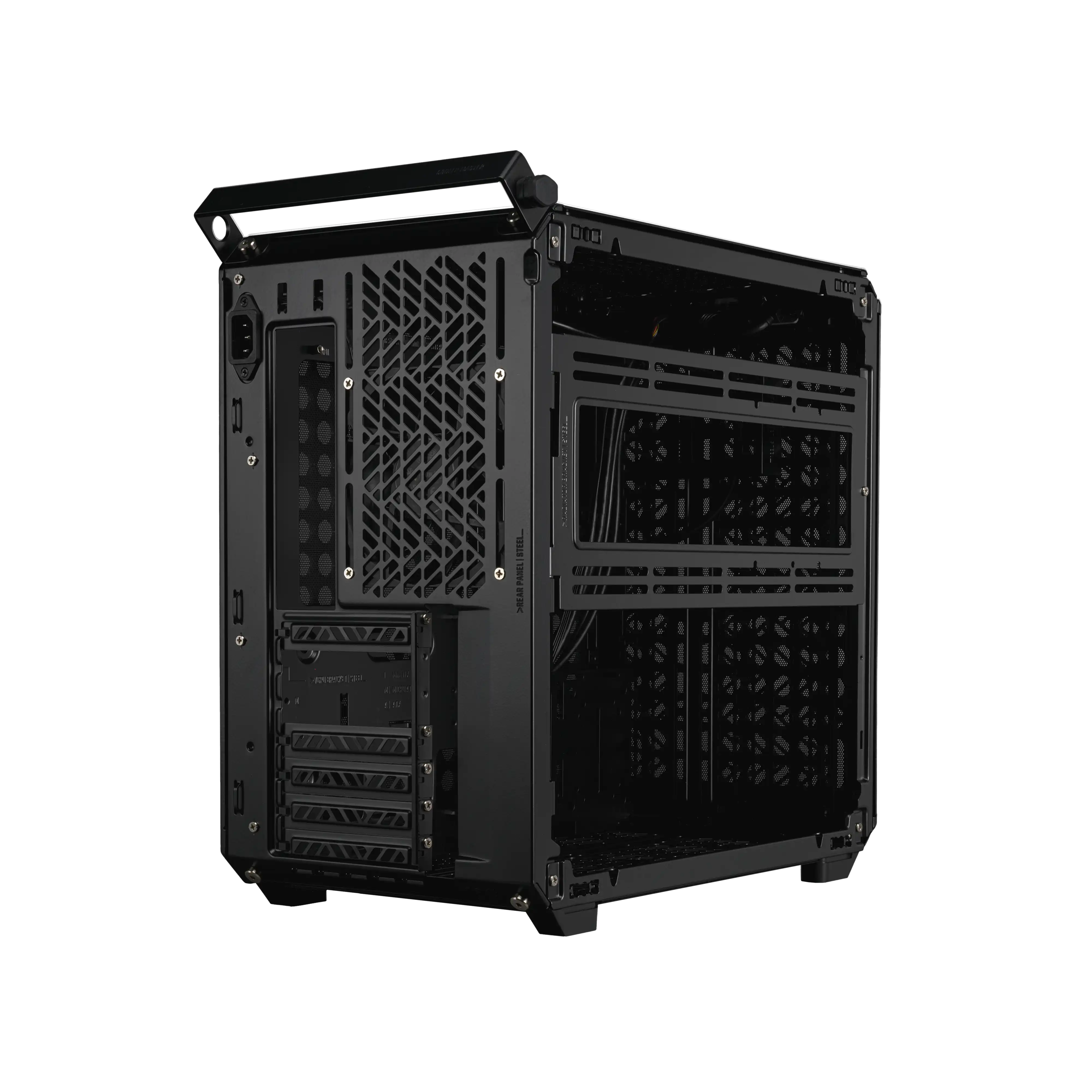 COOLER MASTER QUBE 500 FLATPACK ATX CASE BLACK thumbnail 8