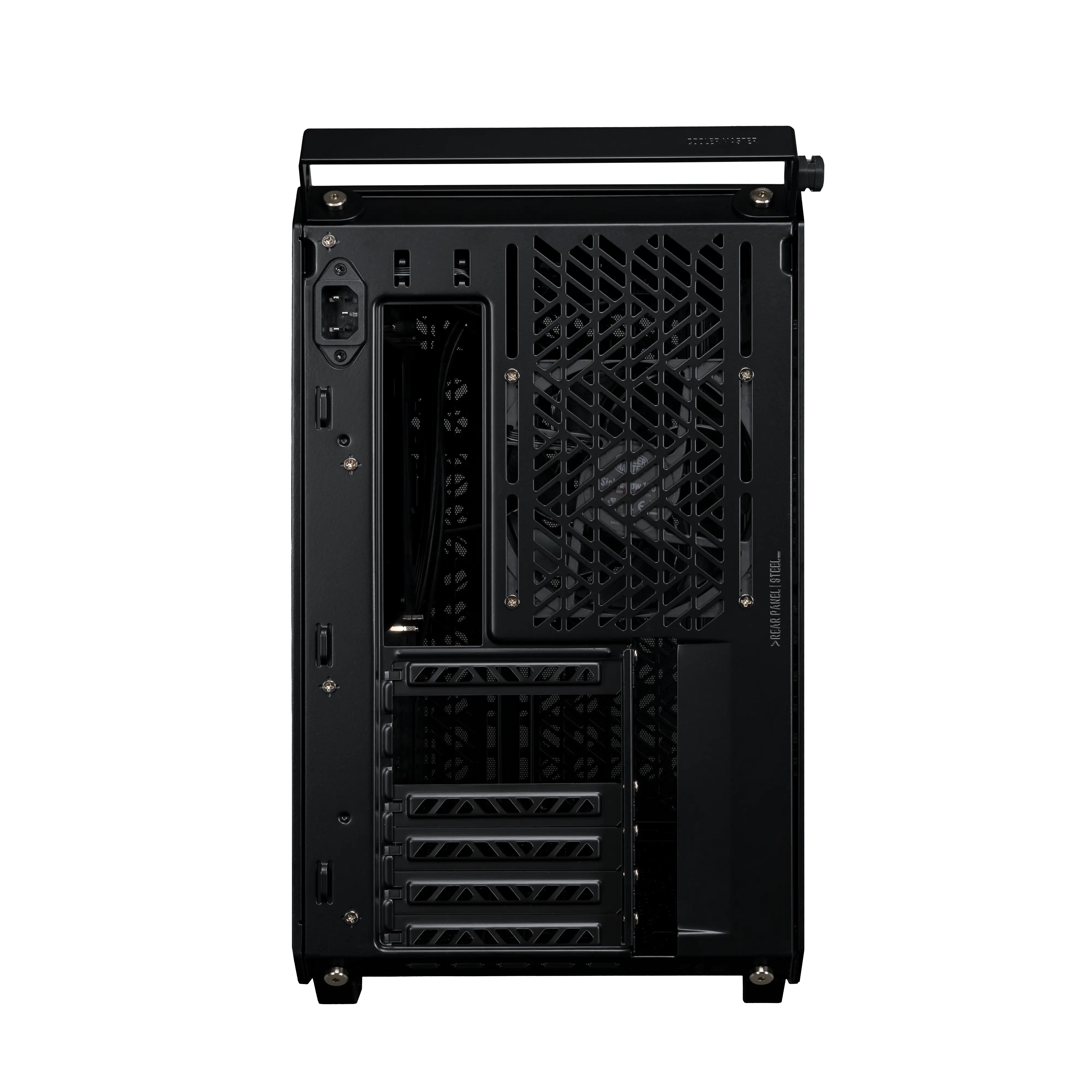 COOLER MASTER QUBE 500 FLATPACK ATX CASE BLACK thumbnail 9