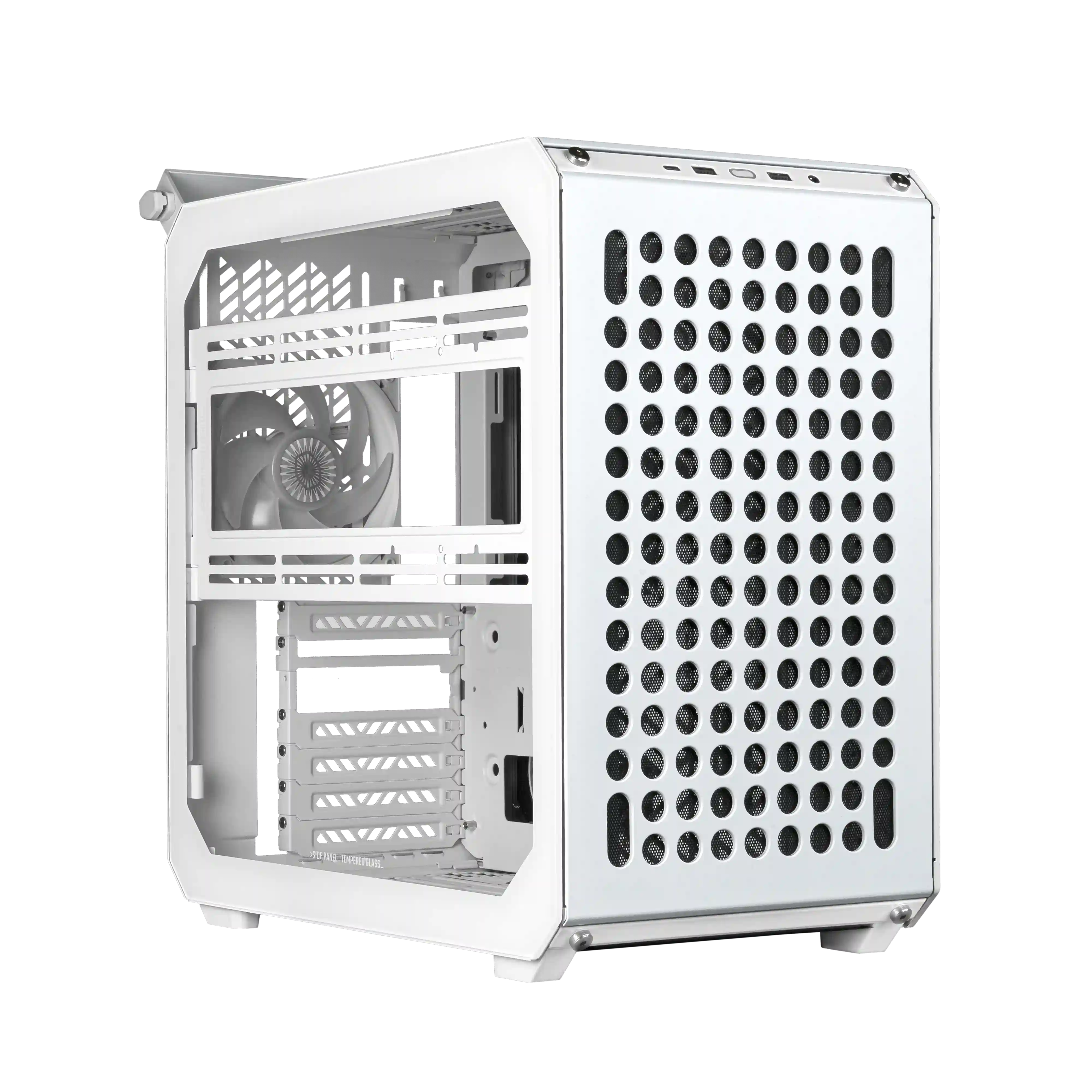 QUBE 500 FLATPACK ATX CASE WHITE