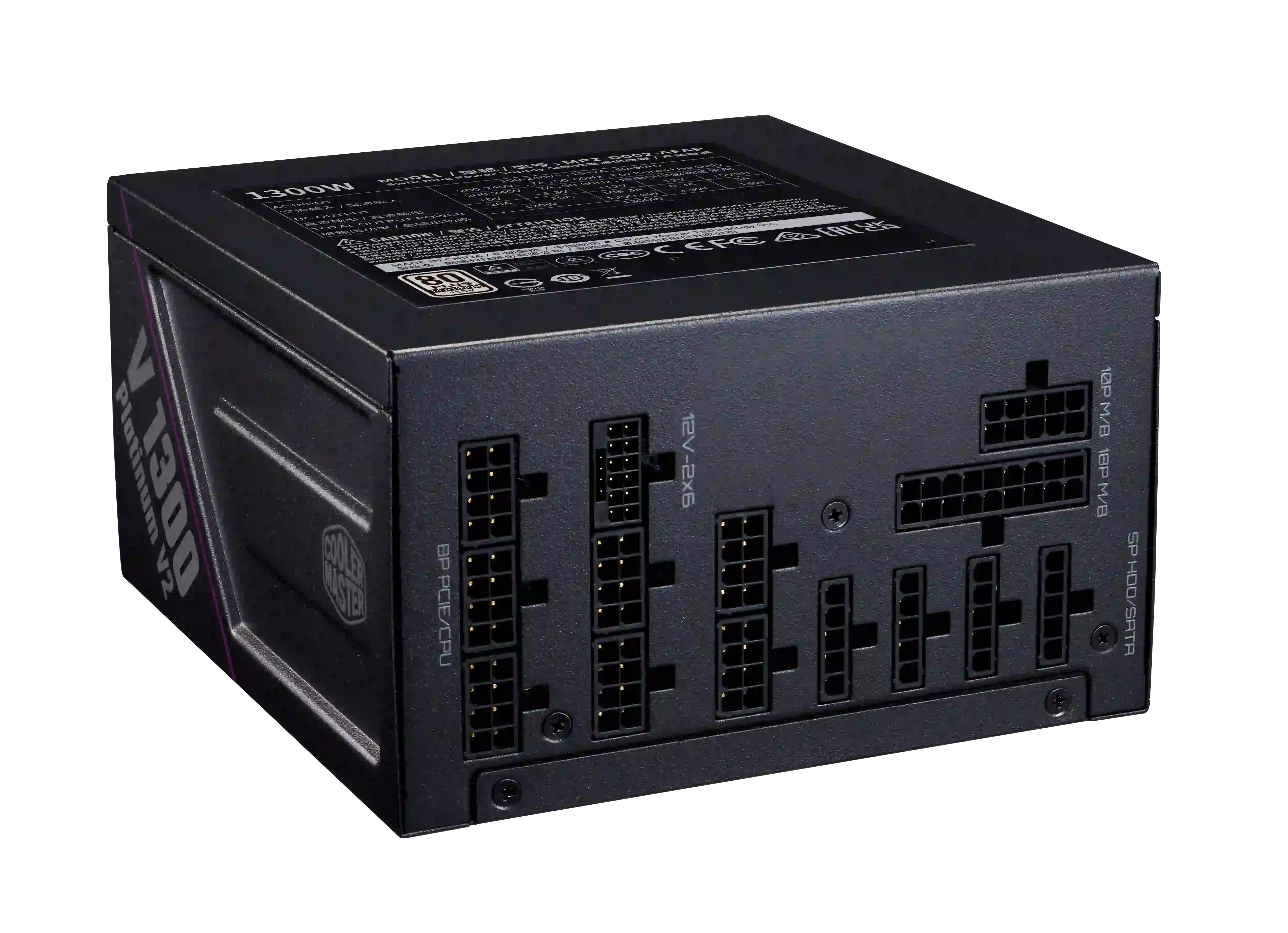 COOLER MASTER V Platinum 1300 V2 1300W ATX 3.1 Full Modular thumbnail 7