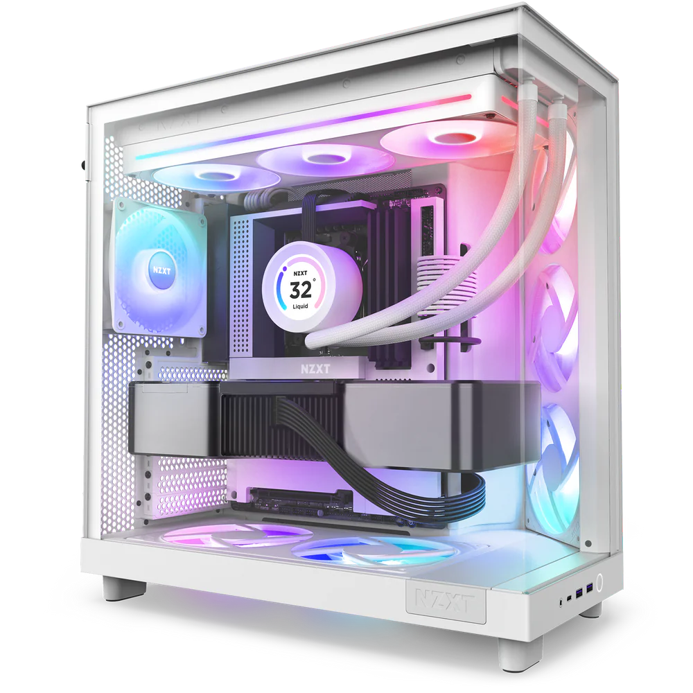 NZXT F360 RGB CORE FAN WHITE (SINGLE FRAME) thumbnail 5
