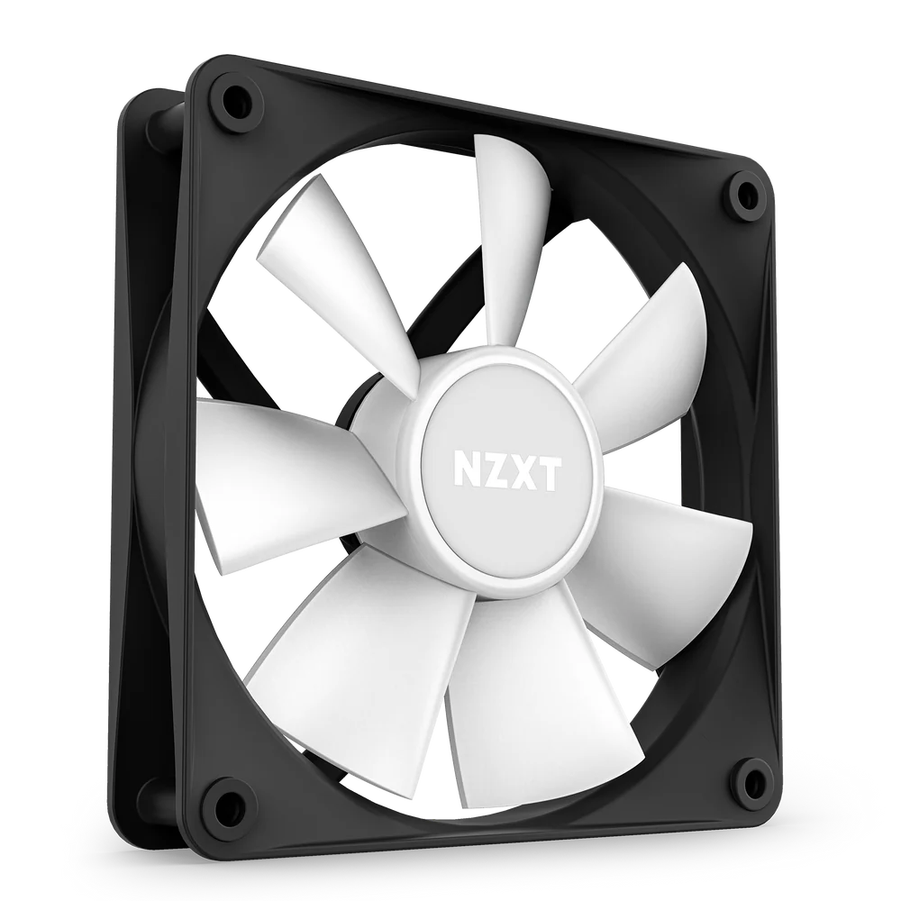 NZXT F120 RGB CORE 120MM HUB-MOUNTED RGB FAN BLACK thumbnail 5