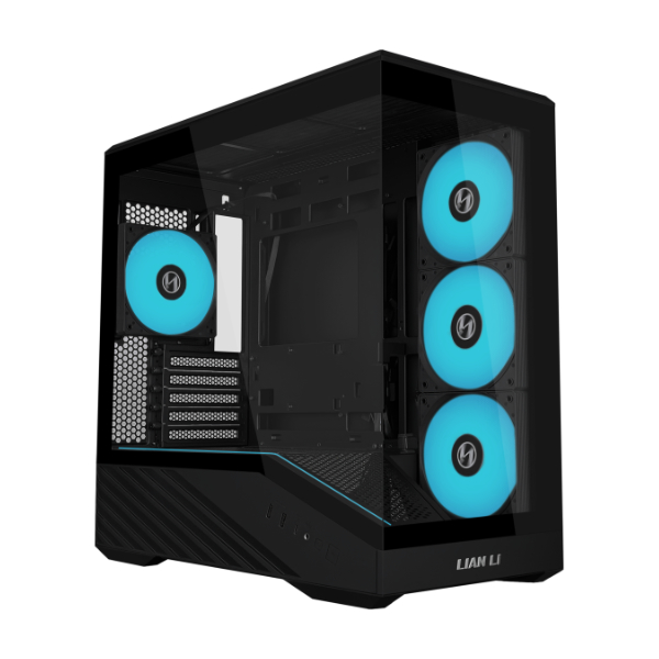 LIAN LI VECTOR V100R MINI TOWER CASE BLACK thumbnail 4