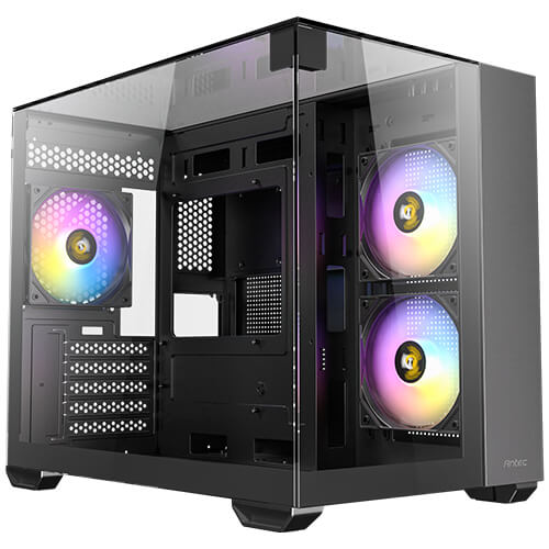 ANTEC CX600M TRIO ARGB MATX Case Black thumbnail 2