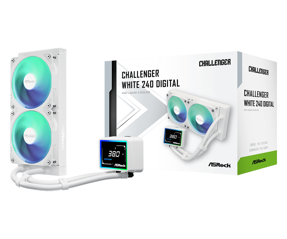 CHALLENGER 240 DIGITAL ARGB WHITE