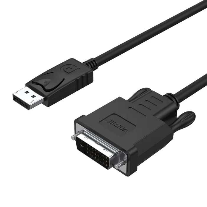 UNITEK 1.8M DISPLAYPORT DVI MALE CABLE CONVERTER