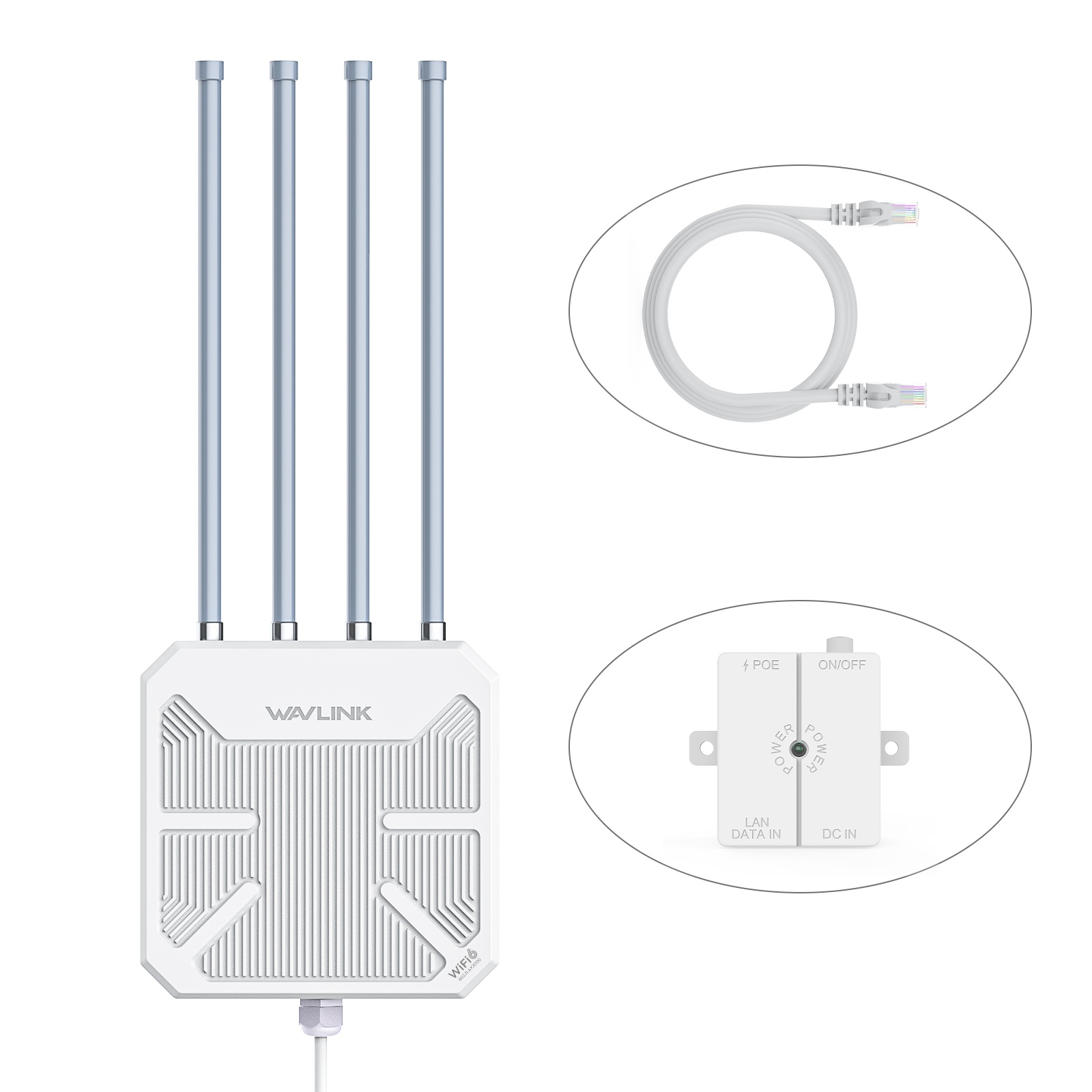 WAVLINK AERIAL-HD9 AX3000 WiFi6 Dual Band Outdoor Router