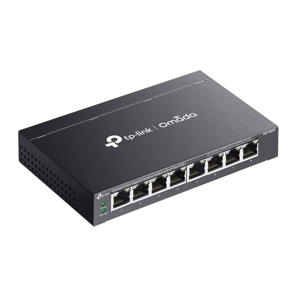 TP-LINK Omanda 8-Port Gigabit Unmanaged Switch W/PoE+ thumbnail 3