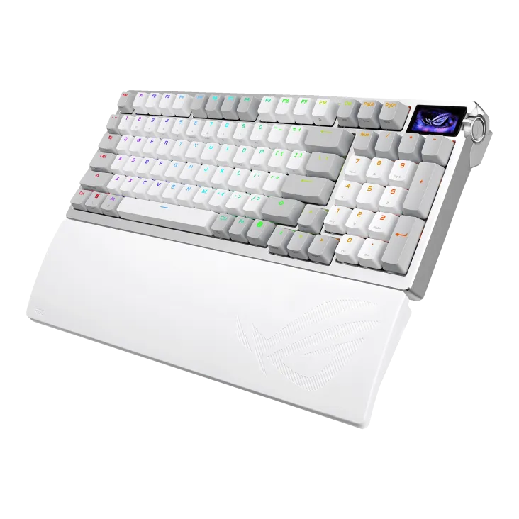 ASUS AZOTH 96 HE HFXV2 US PBT WHITE thumbnail 2