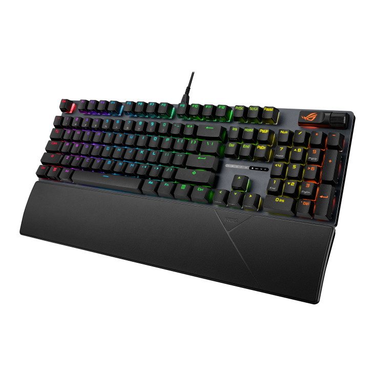 ASUS ROG Strix Scope II X Snow軸機械式鍵盤 thumbnail 2