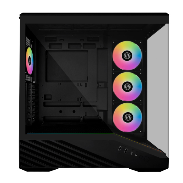 LIAN LI VECTOR V100RX MID TOWER CASE BLACK thumbnail 2