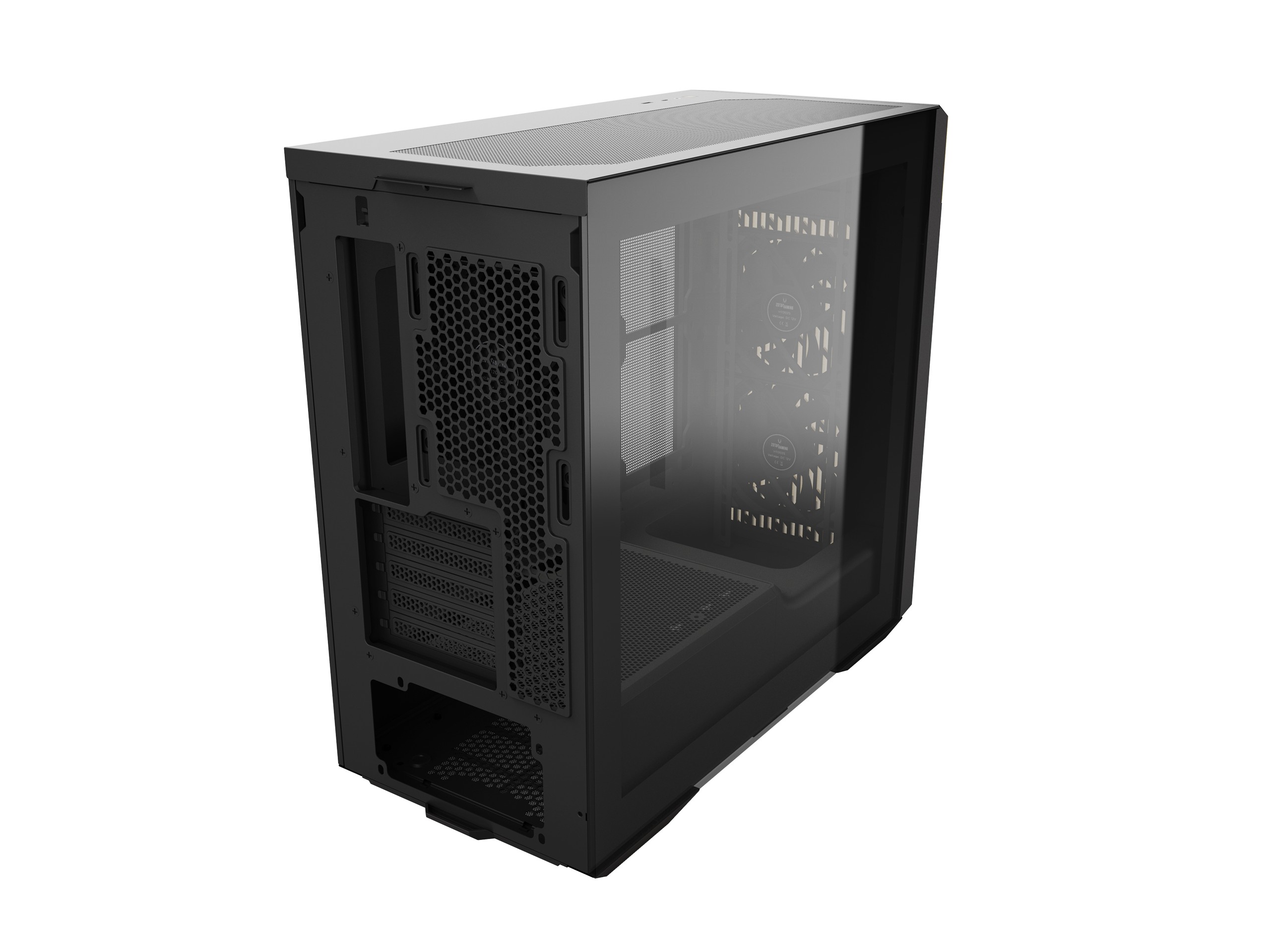 ZOTAC ALLOY MATX CASE W/3 FANS BLACK/GOLD thumbnail 4