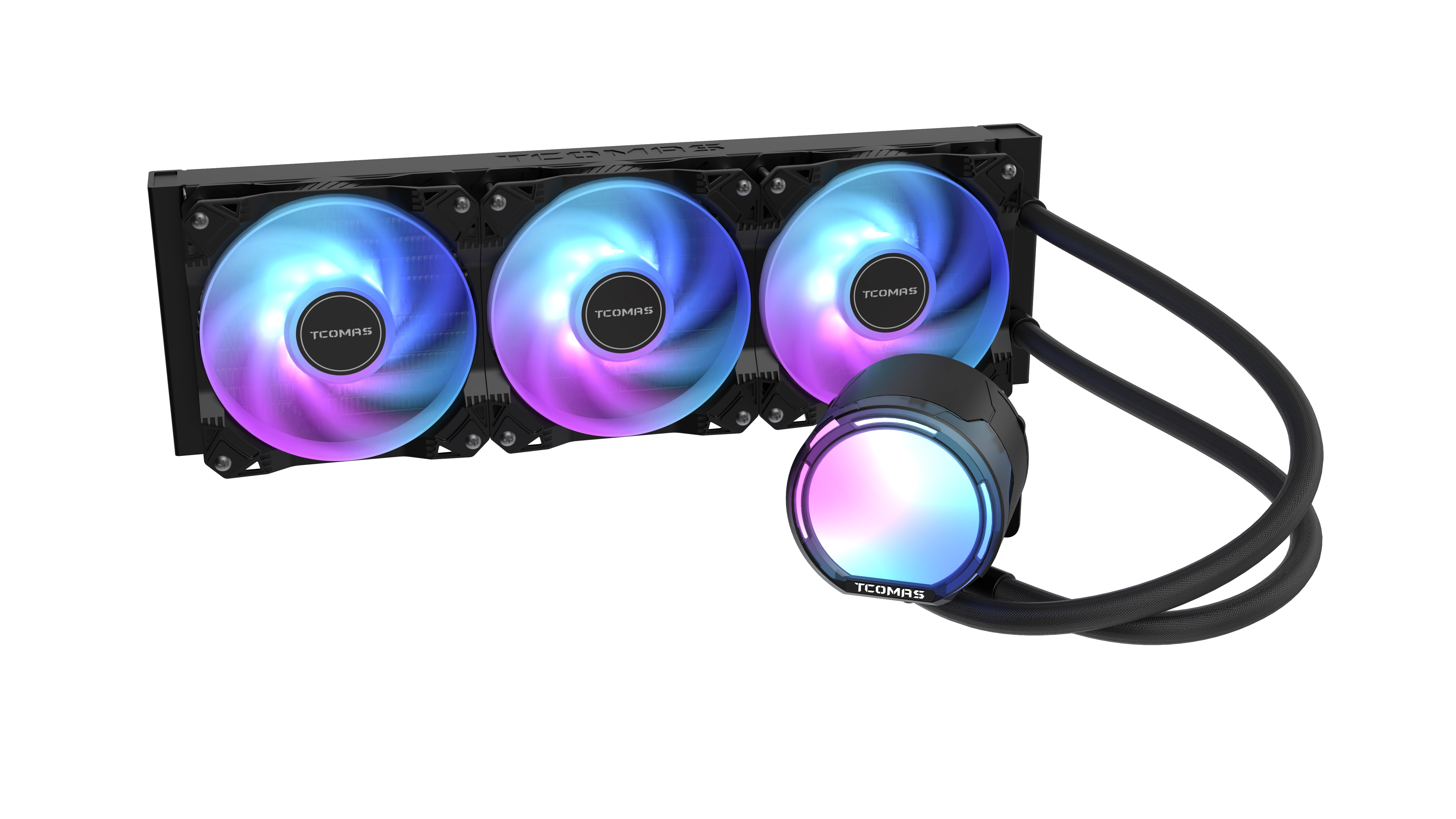 TCOMAS LE100 360 CPU LIQUID COOLER BLACK