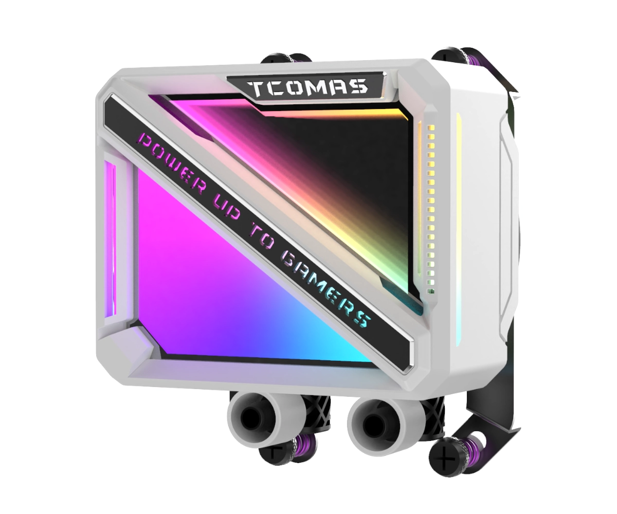 TCOMAS LE200 240 CPU LIQUID COOLER WHITE thumbnail 3