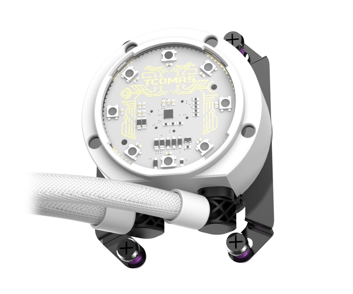 TCOMAS LE200 240 CPU LIQUID COOLER WHITE thumbnail 8