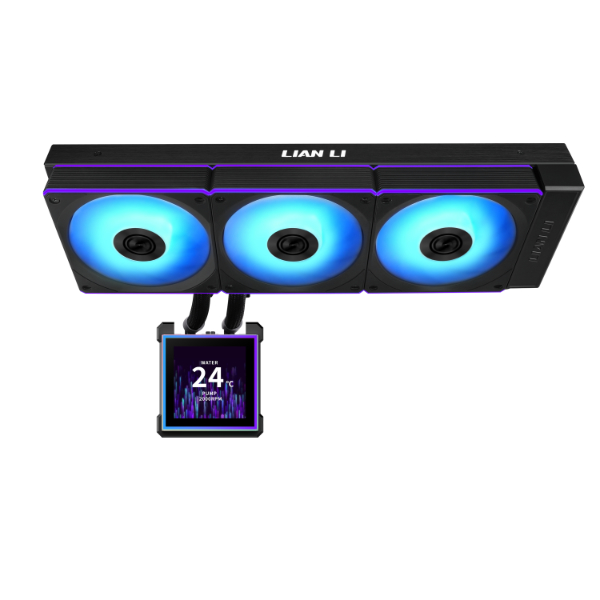 LIAN LI HYDROSHIFT II LCD-S 360CL AIO WATER COOLING BLACK thumbnail 2
