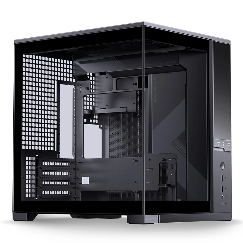JONSBO D34 W/DISPLAY MATX CASE BLACK thumbnail 2