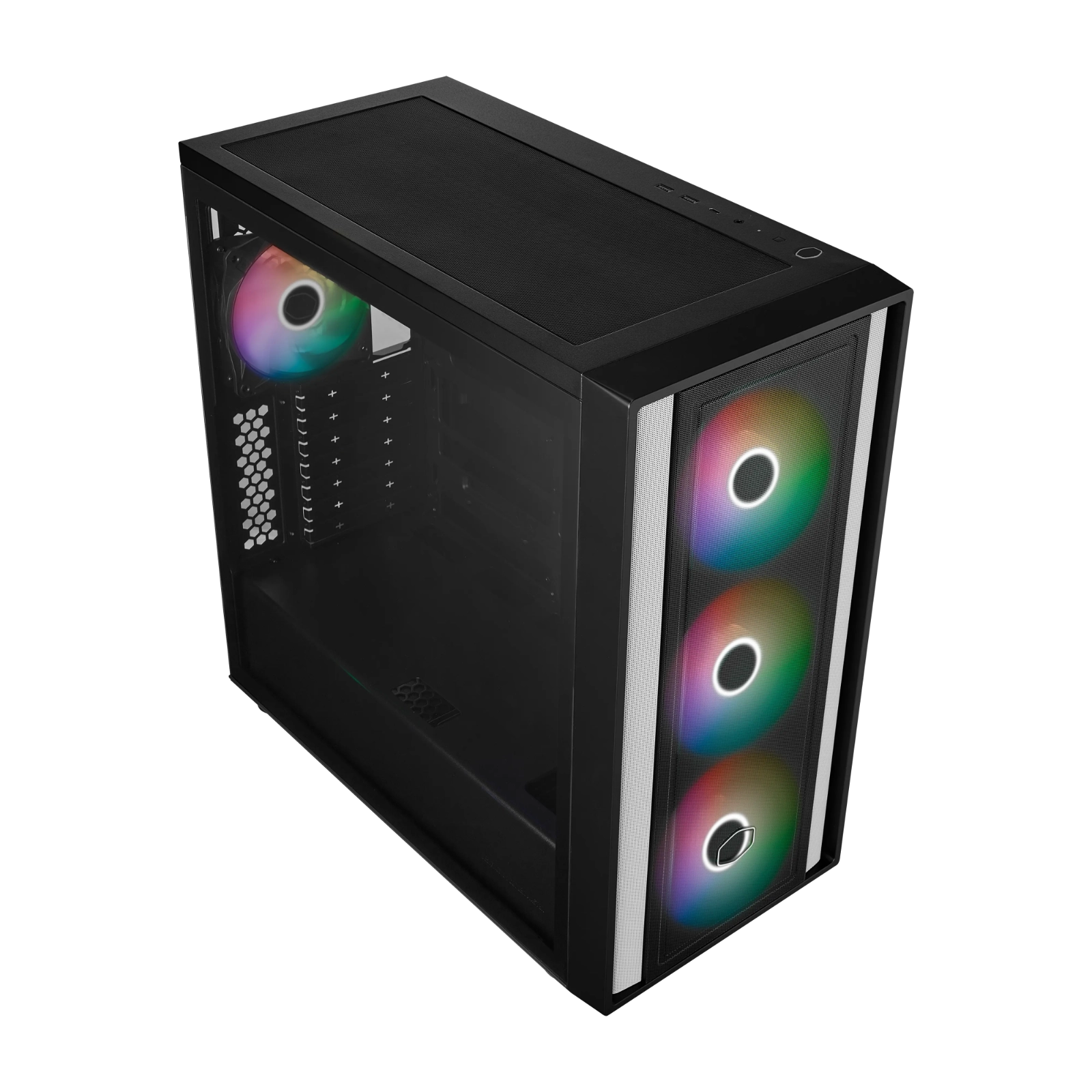 Cooler Master MASTERBOX 600 CASE BLACK thumbnail 6
