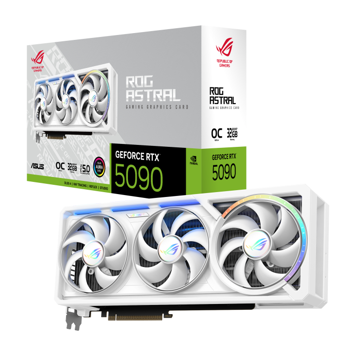 ASUS ROG ASTRAL RTX5090 GAMING OC WHITE thumbnail 2