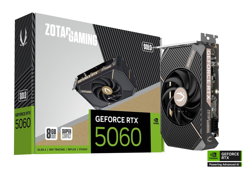 ZOTAC GAMING RTX5060 SOLO 8GB GDDR7