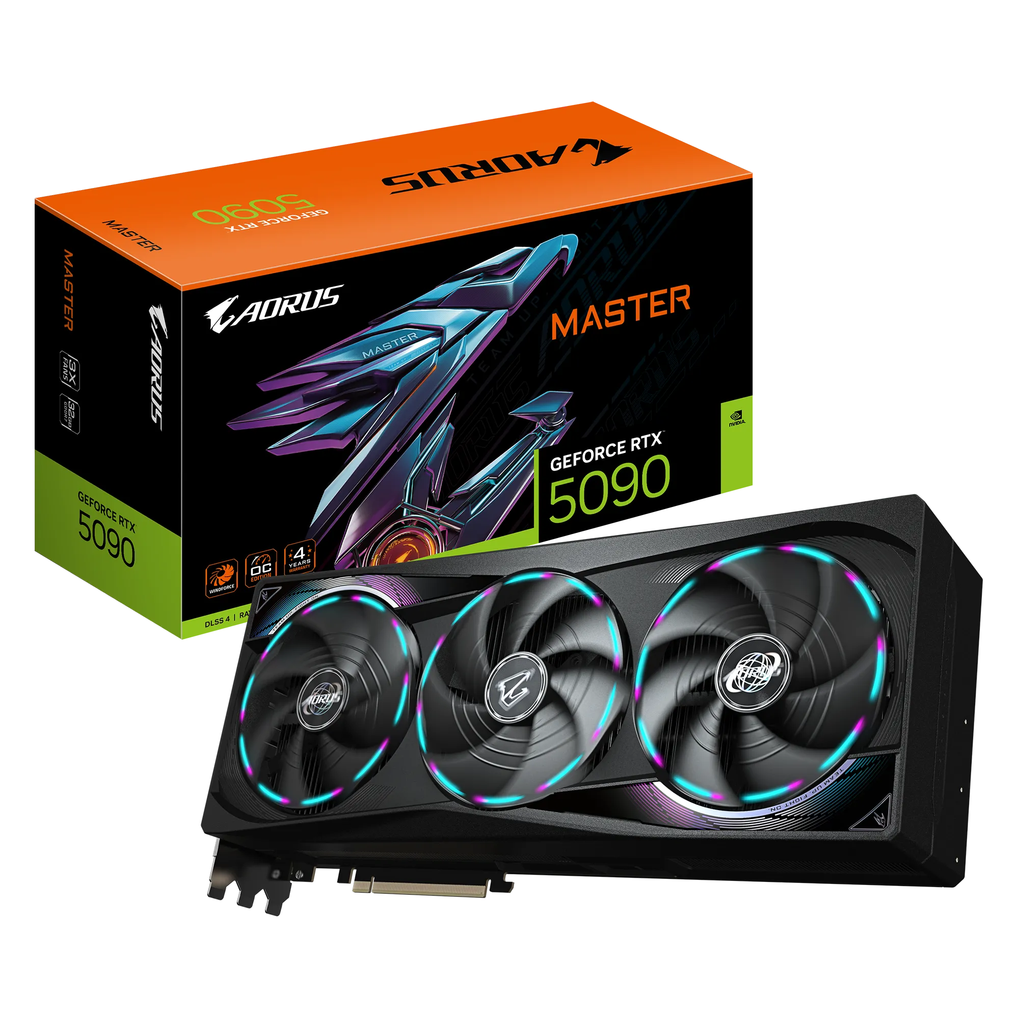 GIGABYTE RTX5090 AORUS MASTER 32GB GDDR7