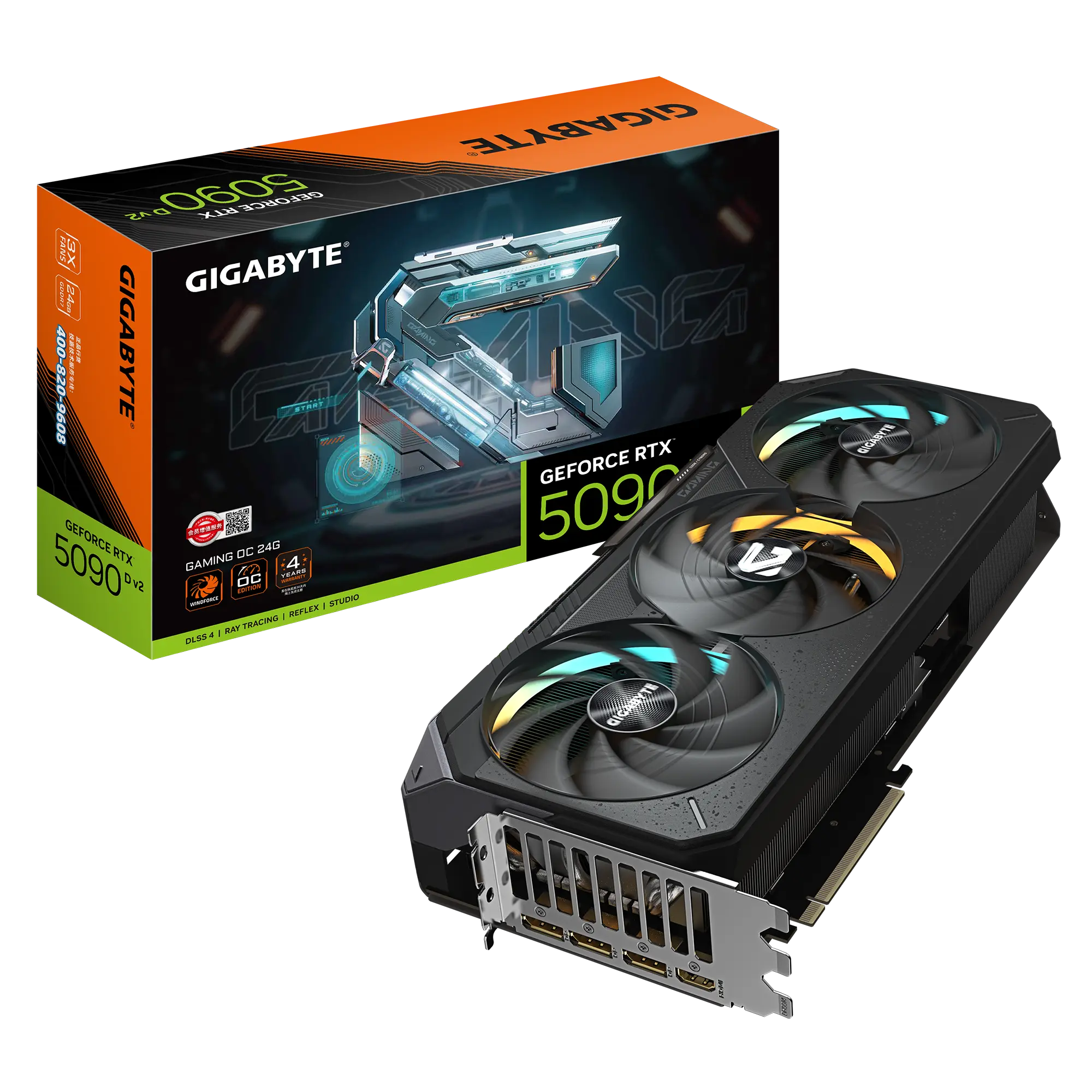 GIGABYTE RTX5090D V2 GAMING 24GB GDDR7
