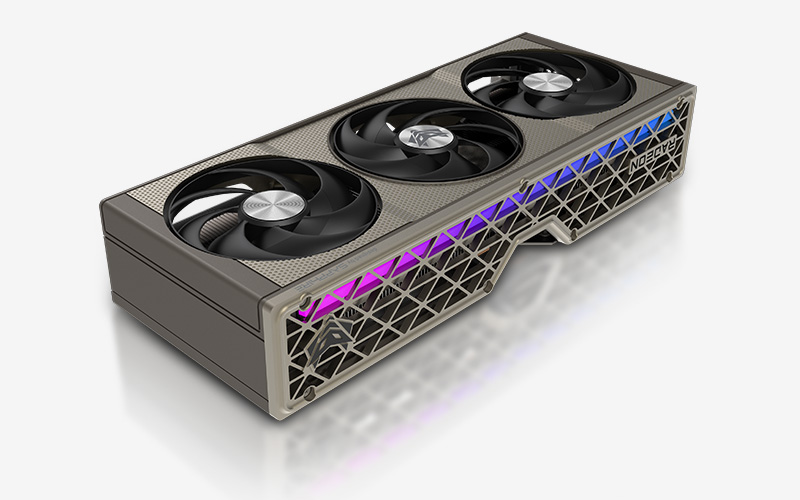 SAPPHIRE RX9060XT NITRO+ GAMING OC 16GB DDR6 thumbnail 4