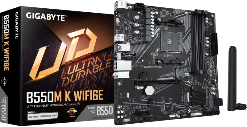 GIGABYTE B550M K WIFI 6E