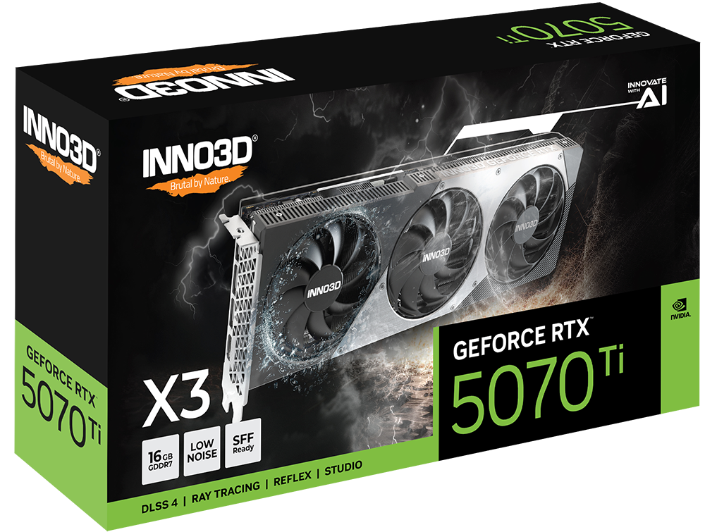 INNO 3D RTX5070TI X3 16GB GDDR7