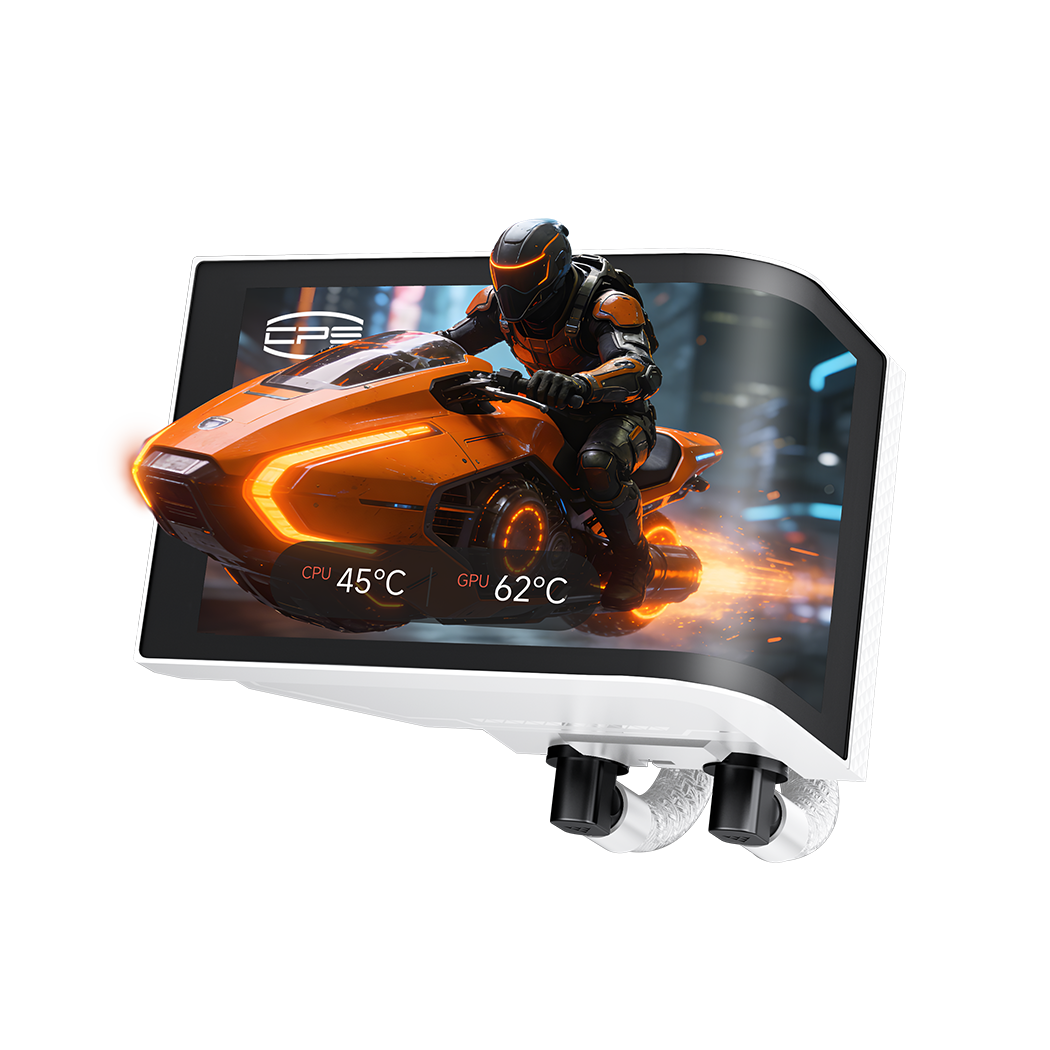 PC COOLER DV360 ARGB DISPLAY AIO WATERCOOLING WHITE thumbnail 4