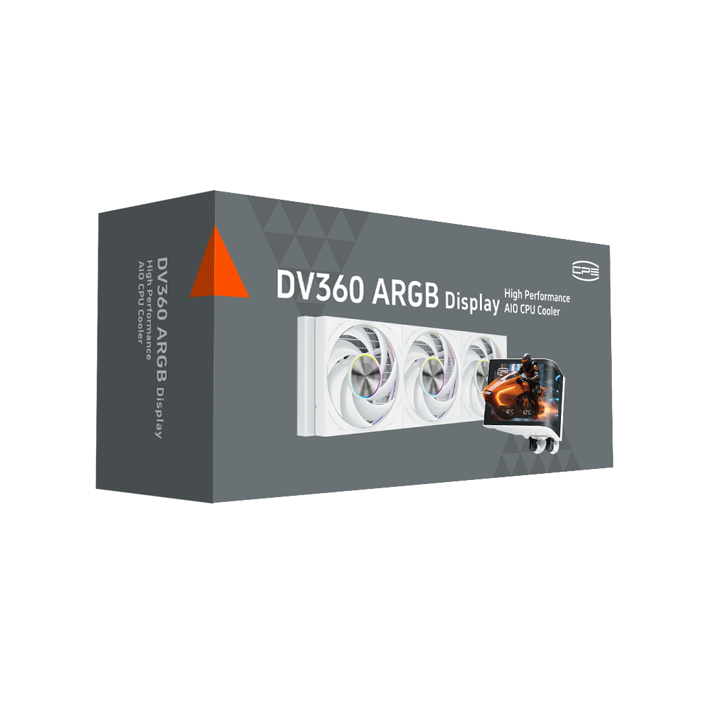 PC COOLER DV360 ARGB DISPLAY AIO WATERCOOLING WHITE thumbnail 5