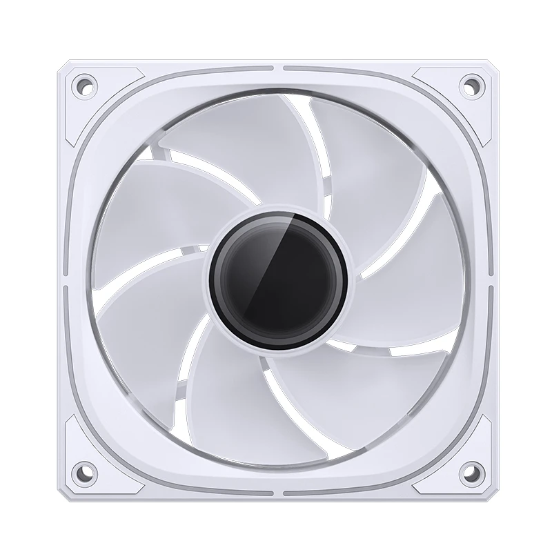 JONSBO FR-505BW 12CM PWM RGB FAN WHITE BULK PACK (反葉) thumbnail 12