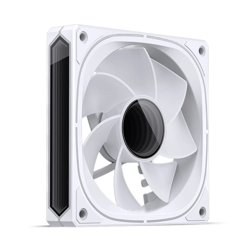 JONSBO FR-505BW 12CM PWM RGB FAN WHITE BULK PACK (反葉) thumbnail 8