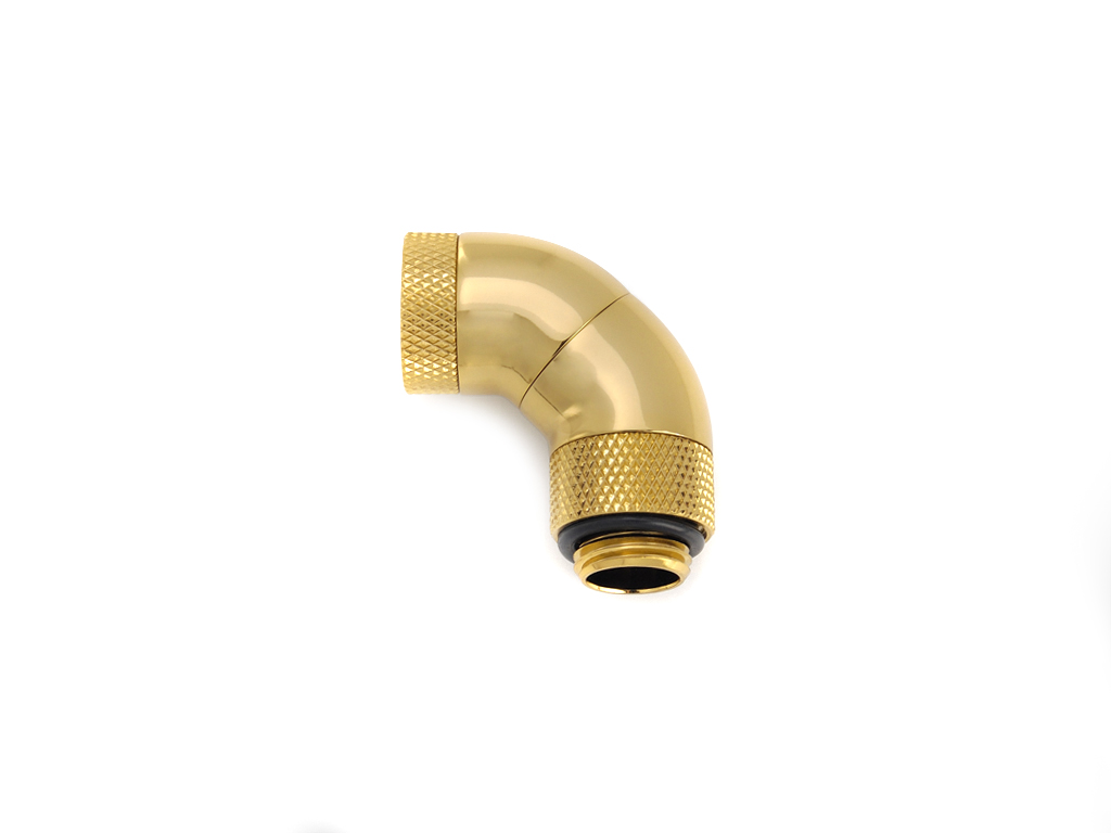 BITSPOWER G1/4"True Brass Triple Rotary 90-Degree IG1/4" Ext thumbnail 2