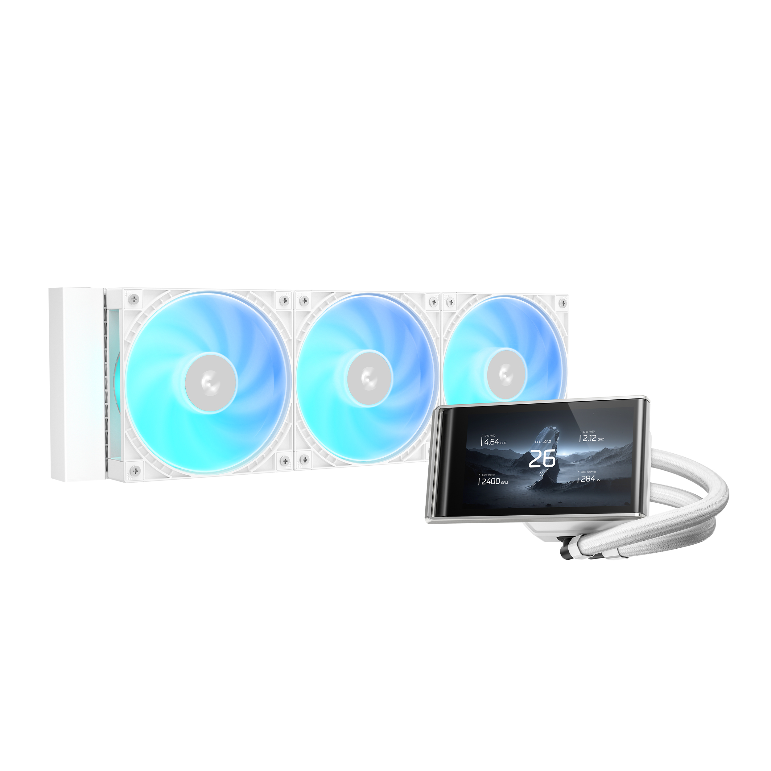 DEEPCOOL LT360 VISION ARGB 360MM LIQUID COOLER