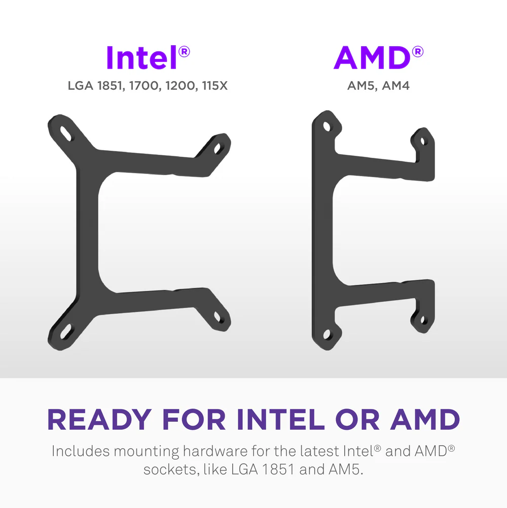 NZXT KRAKEN CORE 360 RGB AIO LIQUID COOLER thumbnail 9