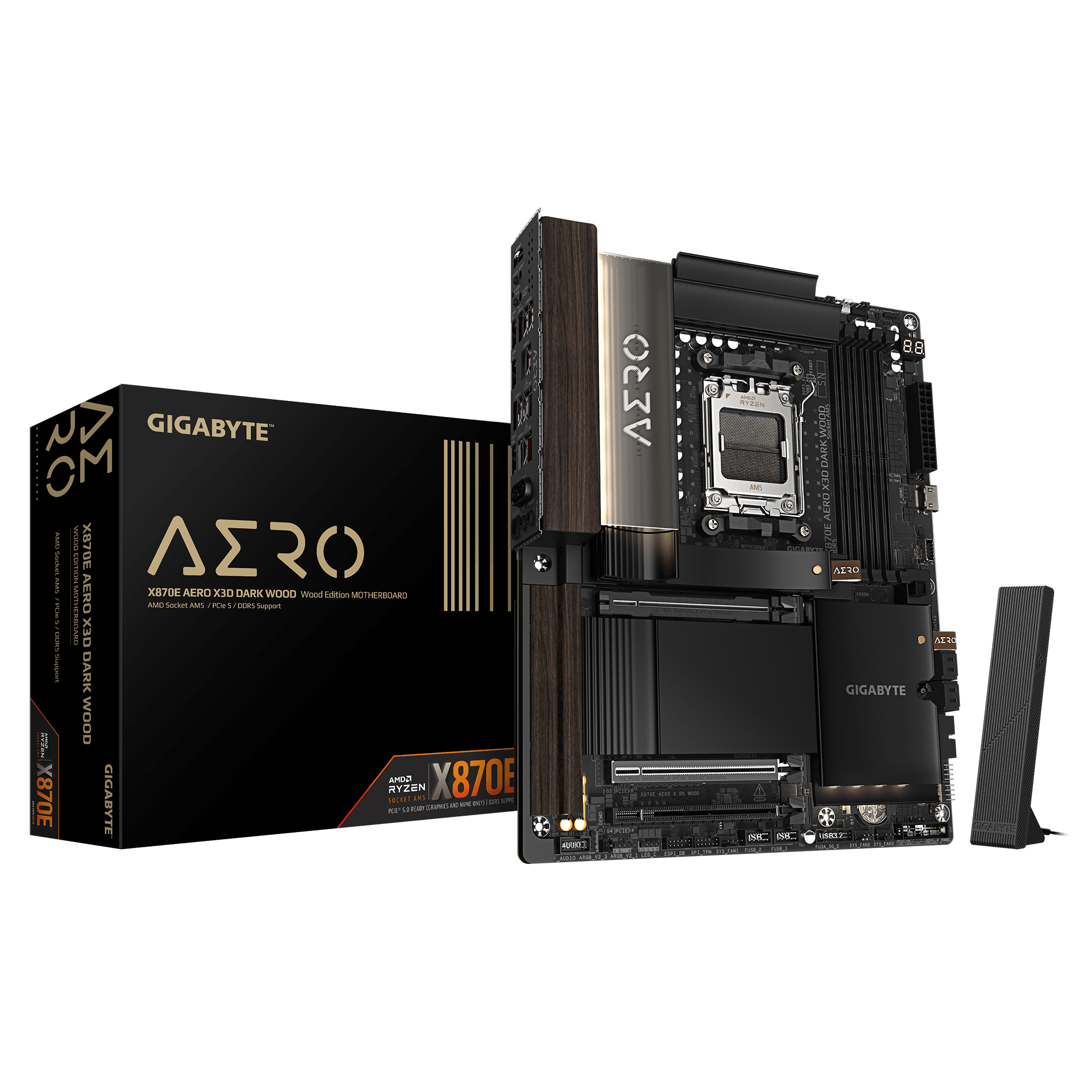 GIGABYTE X870E AERO X DK WOOD