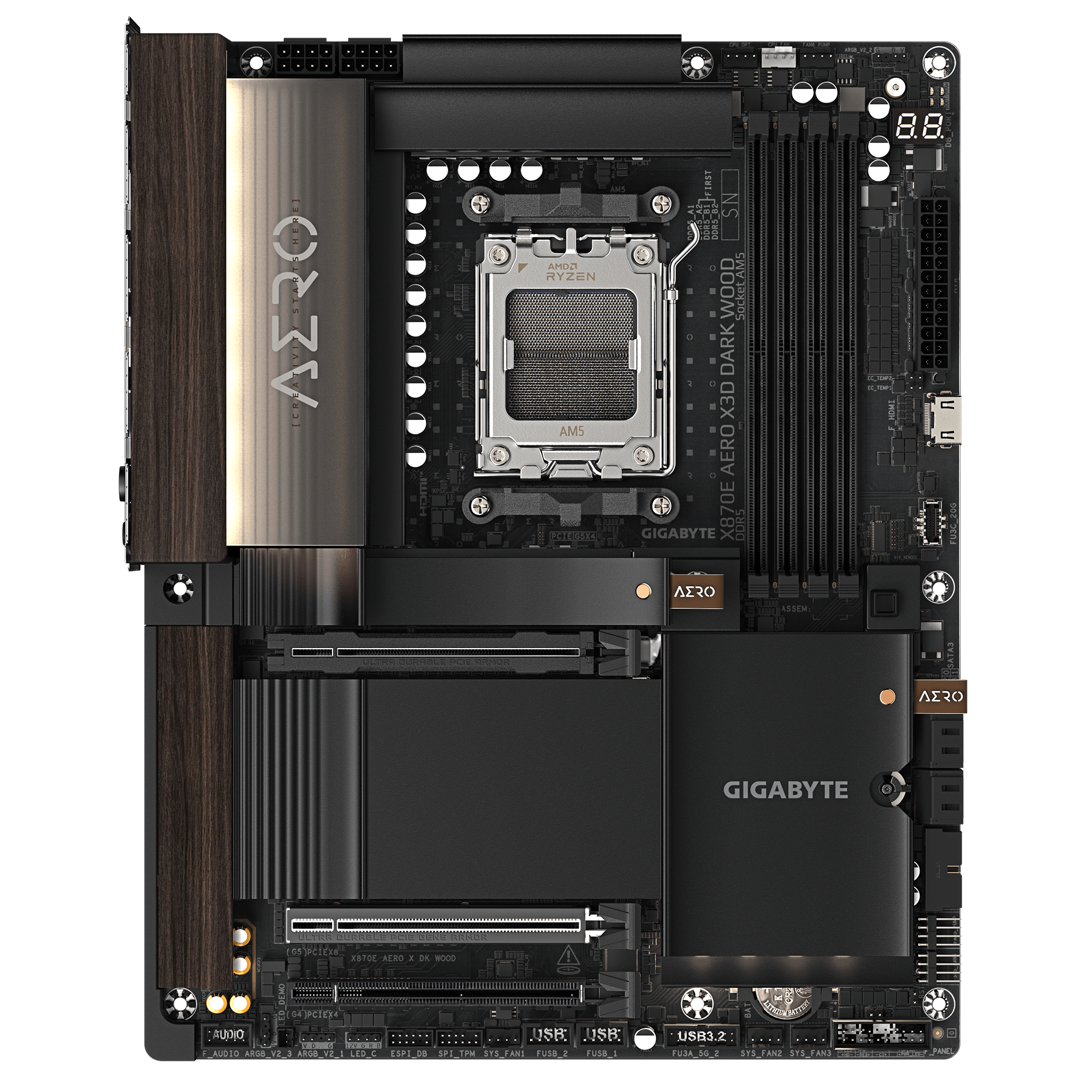 GIGABYTE X870E AERO X DK WOOD thumbnail 2