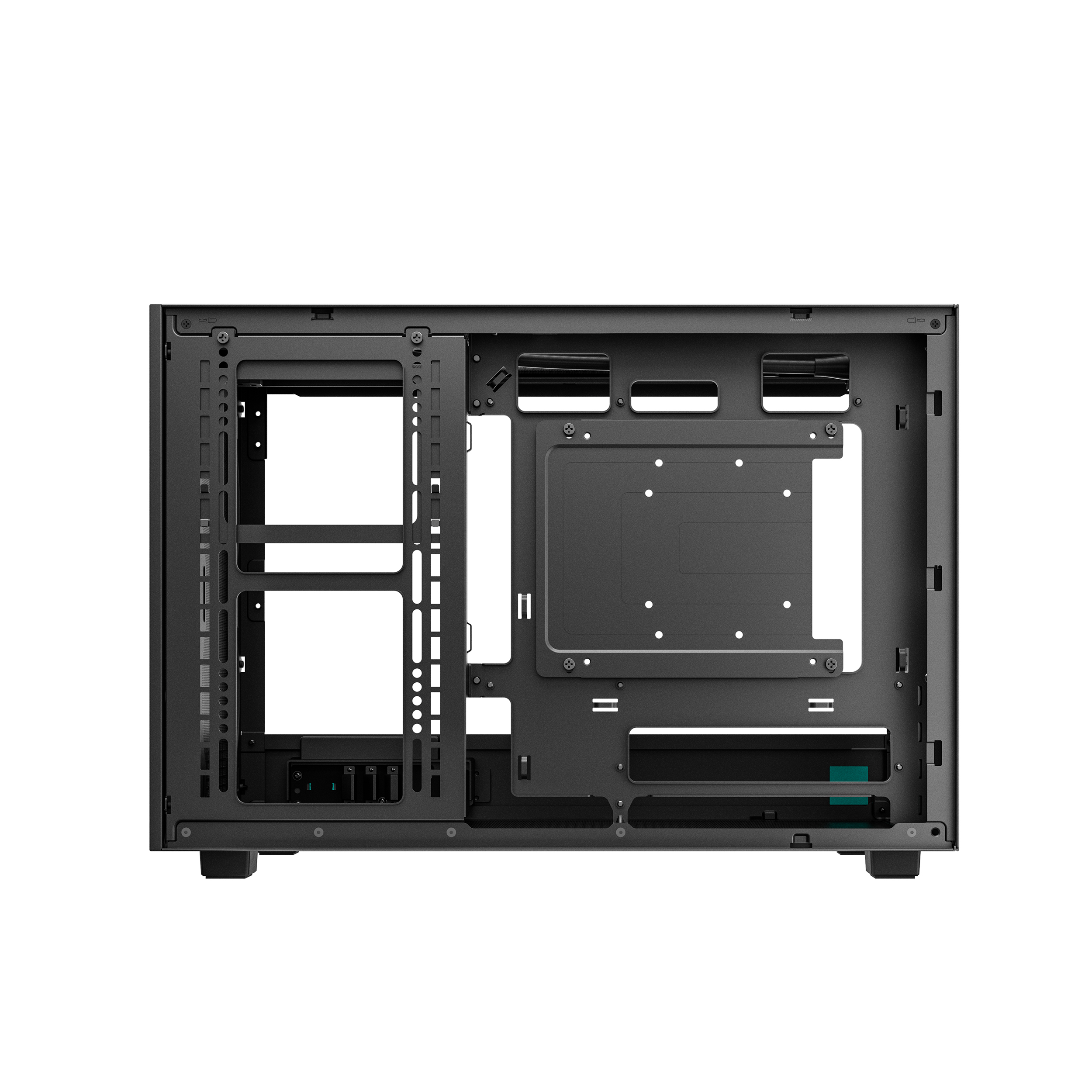 DEEPCOOL CH260 MATX CASE WOOD BLACK thumbnail 6