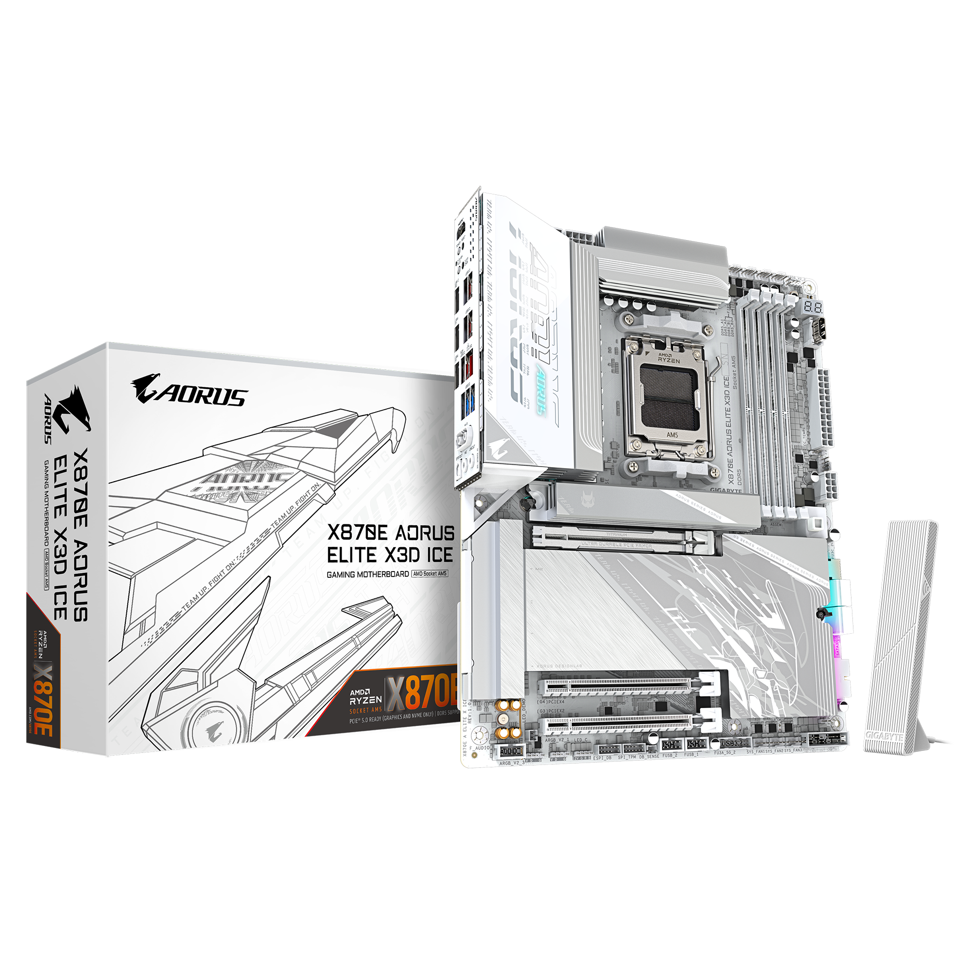 GIGABYTE X870E AORUS ELITE X3D ICE