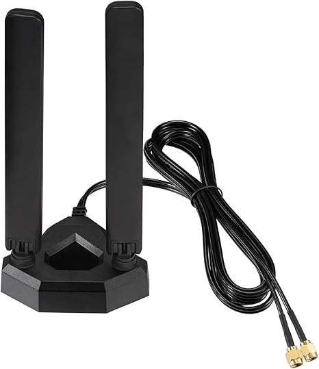 Eightwood  WiFi 6E Extend Antenna black