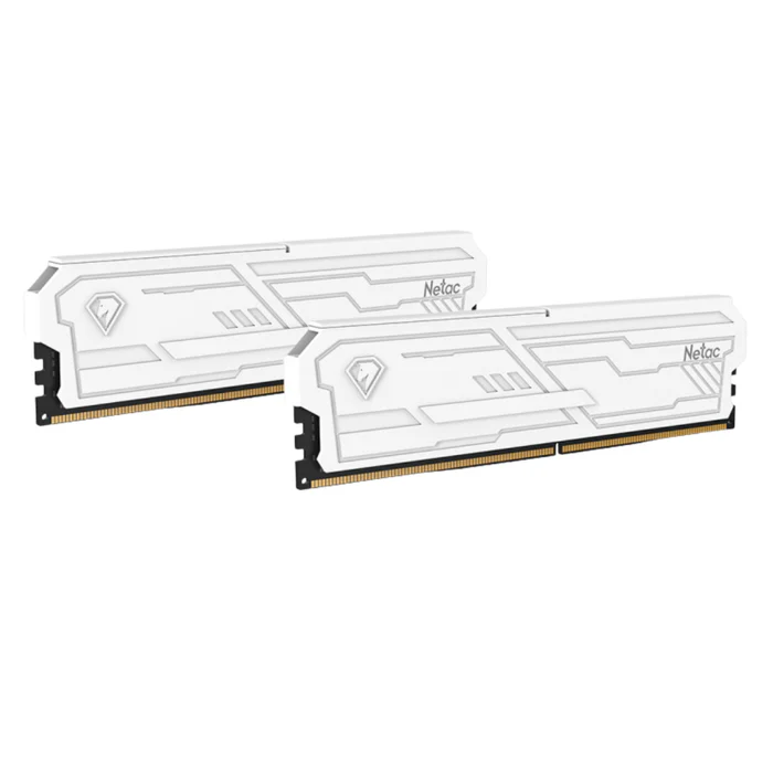 NETAC SHADOW III 32G(16G*2) DDR4 3200MHZ WHITE