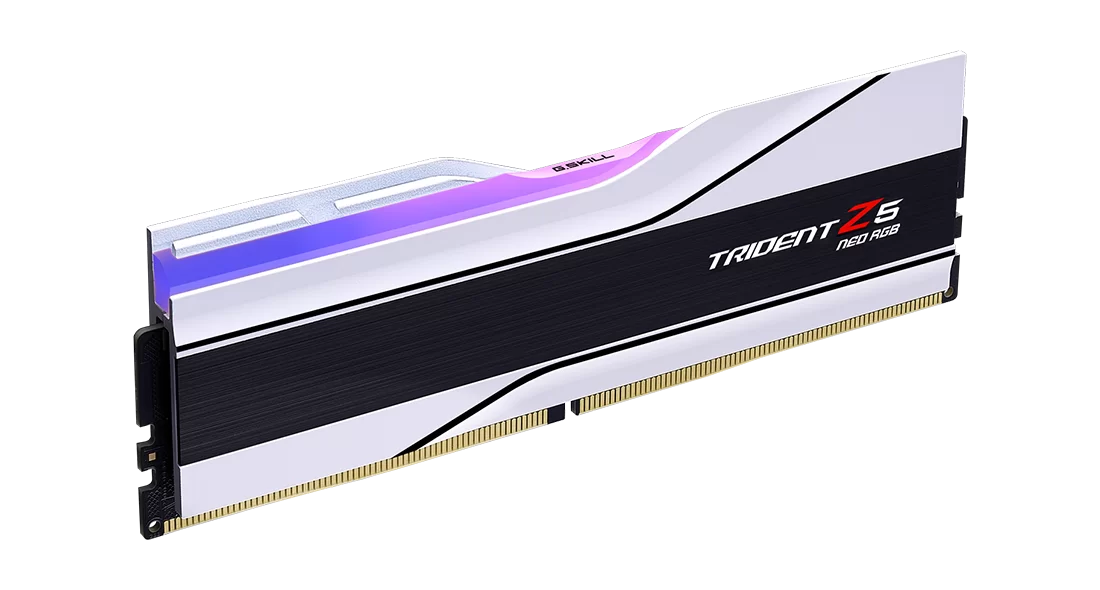 G-SKILL TRIDENT TZ5 NEO RGB 64G(32G*2) DDR5 6000MHz WHITE thumbnail 2