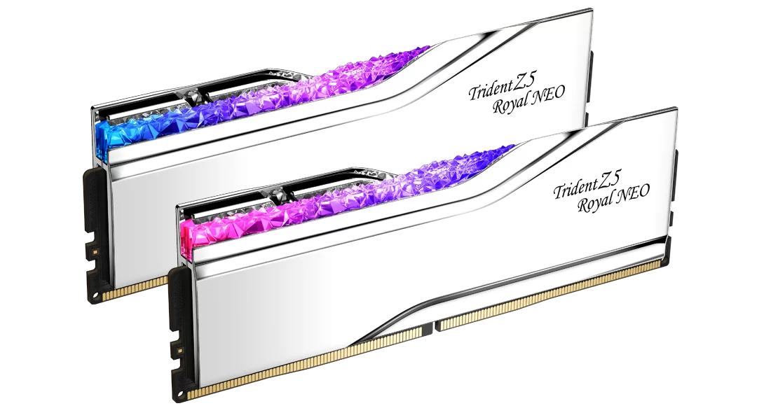 G-SKILL TRIDENT Z5 ROYAL RGB NEO 32G(16G*2) DDR5 6400MHZ thumbnail 4