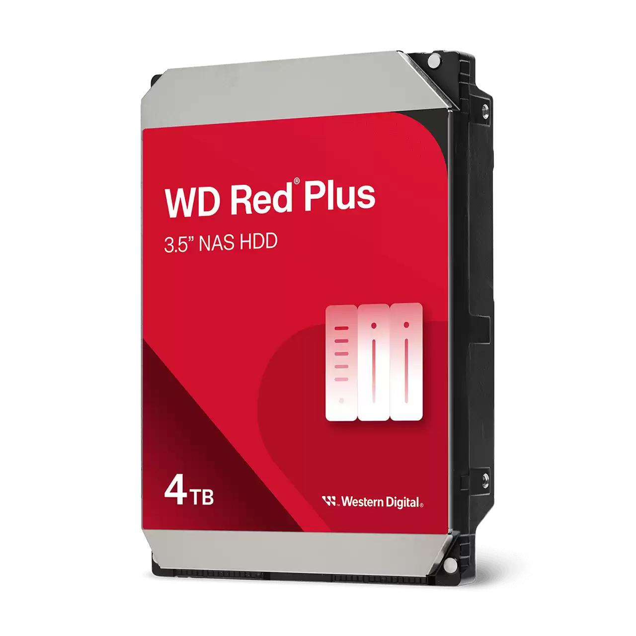 WESTERN DIGITAL RED PLUS 4TB SATA 5400RPM 128MB